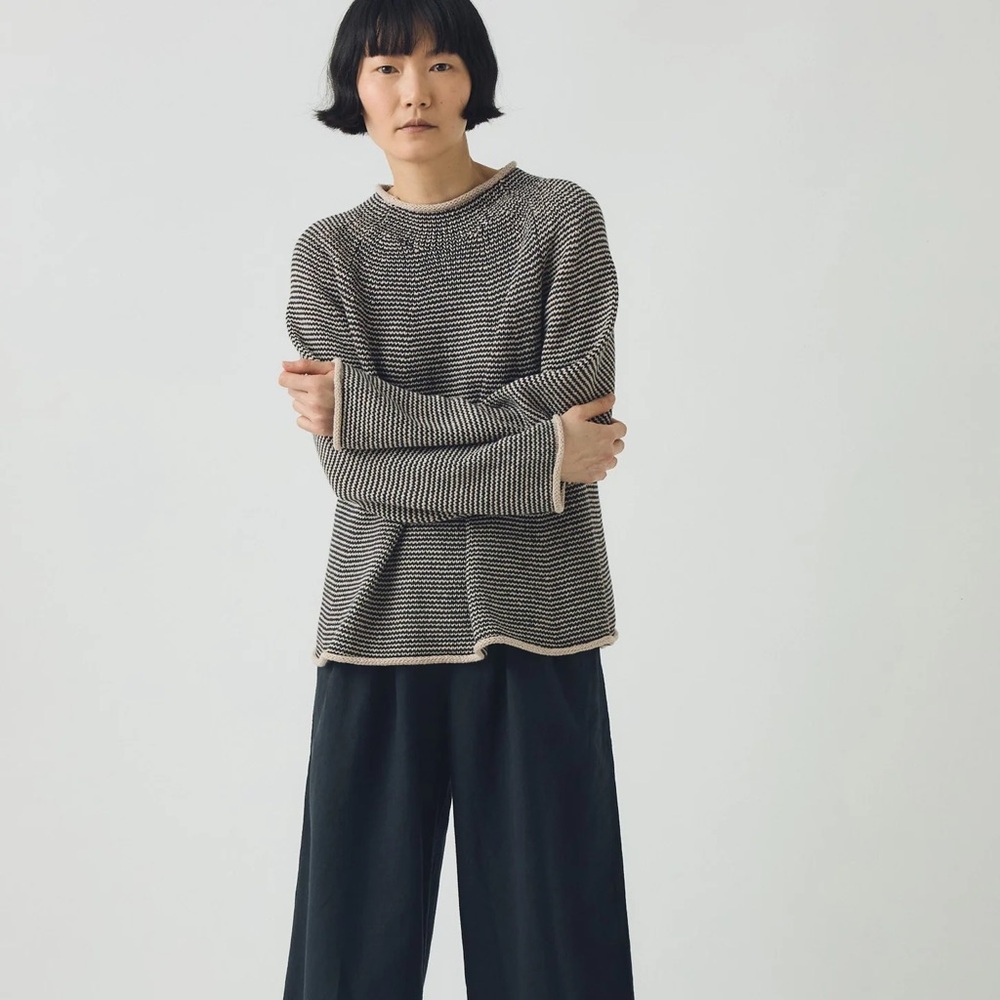 TOAST cotton and linen rollneck sweater - Picture 2 of 9